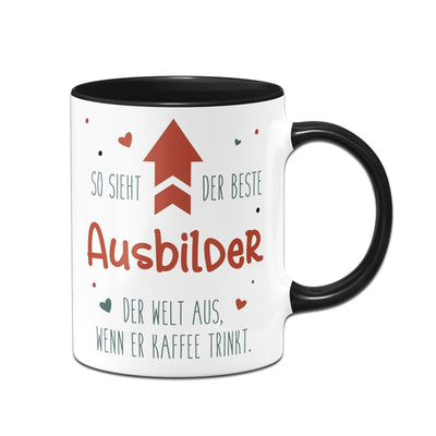 Bild: Tasse - So sieht der beste Ausbilder der Welt aus, wenn er Kaffee trinkt. Geschenkidee