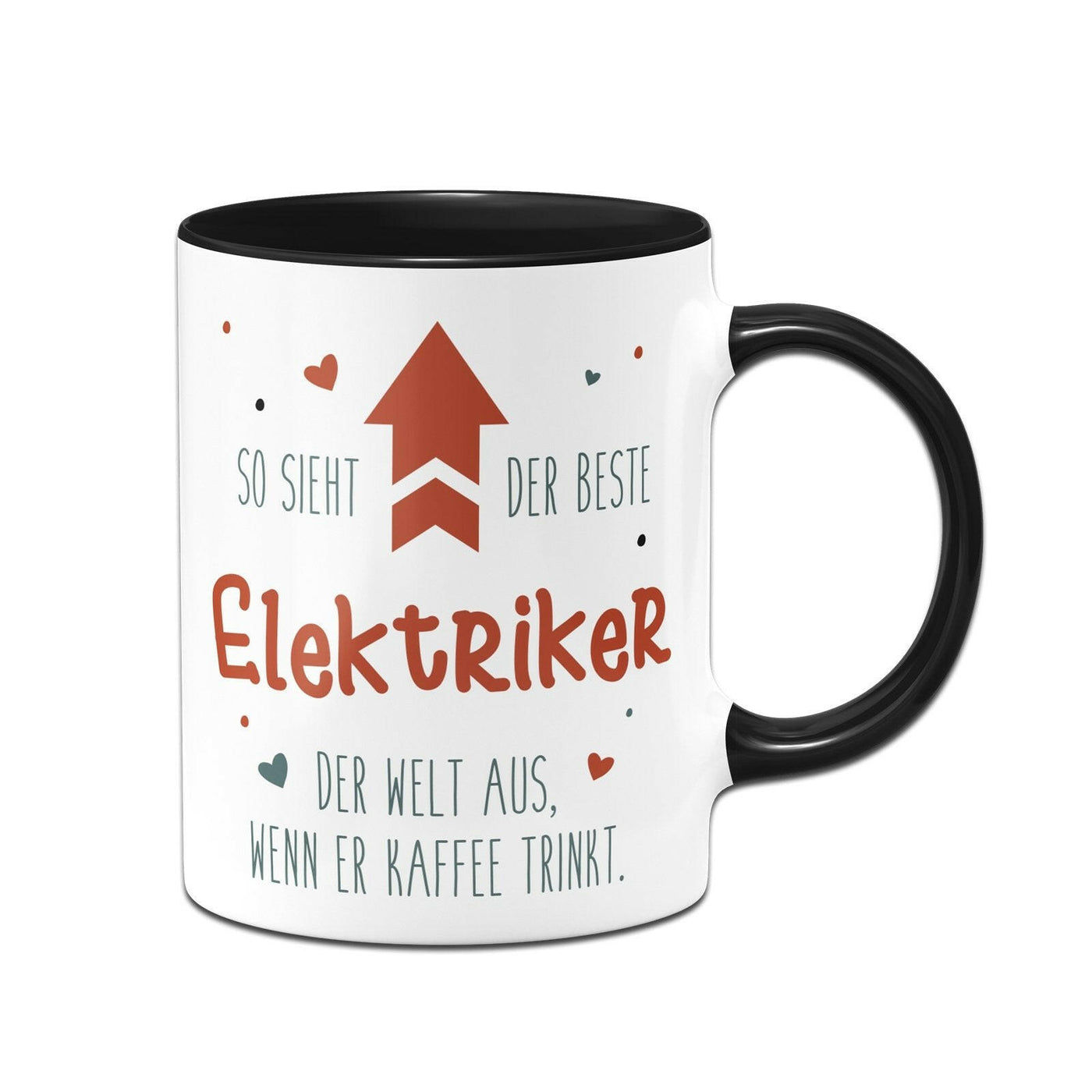Bild: Tasse - So sieht der beste Elektriker der Welt aus, wenn er Kaffee trinkt. Geschenkidee