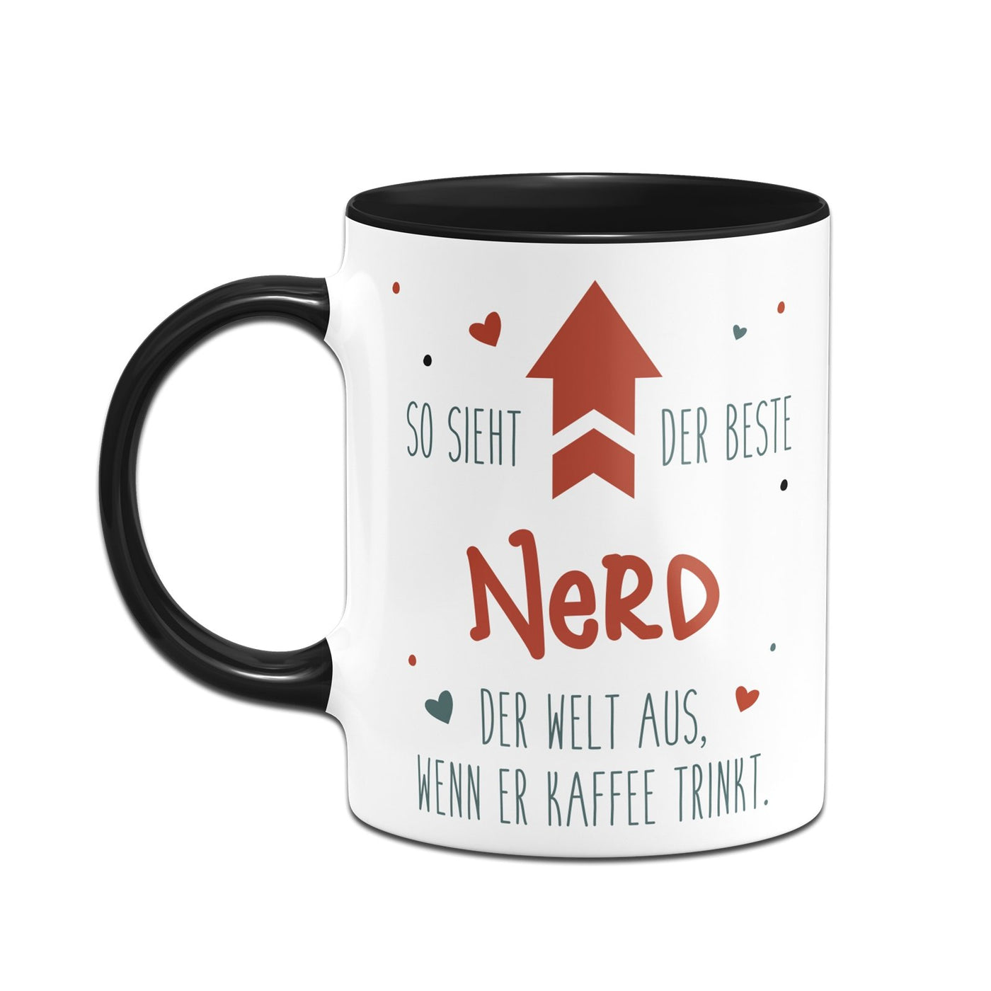 Bild: Tasse - So sieht der beste Nerd der Welt aus, wenn er Kaffee trinkt. Geschenkidee