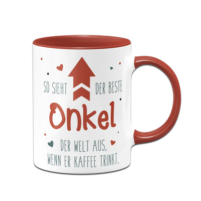 Bild: Tasse - So sieht der beste Onkel der Welt aus, wenn er Kaffee trinkt. Geschenkidee