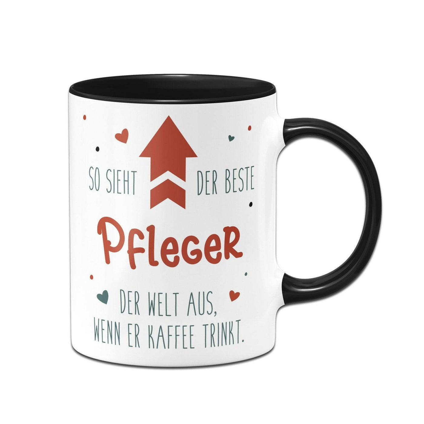 Bild: Tasse - So sieht der beste Pfleger der Welt aus, wenn er Kaffee trinkt. Geschenkidee