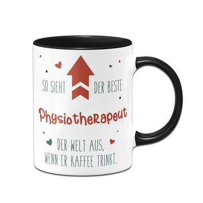Bild: Tasse - So sieht der beste Physiotherapeut der Welt aus, wenn er Kaffee trinkt. Geschenkidee