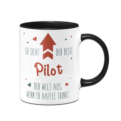 Bild: Tasse - So sieht der beste Pilot der Welt aus, wenn er Kaffee trinkt. Geschenkidee
