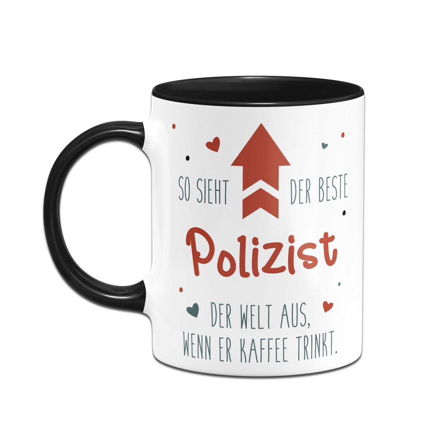 Bild: Tasse - So sieht der beste Polizist der Welt aus, wenn er Kaffee trinkt. Geschenkidee