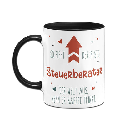Bild: Tasse - So sieht der beste Steuerberater der Welt aus, wenn er Kaffee trinkt. Geschenkidee