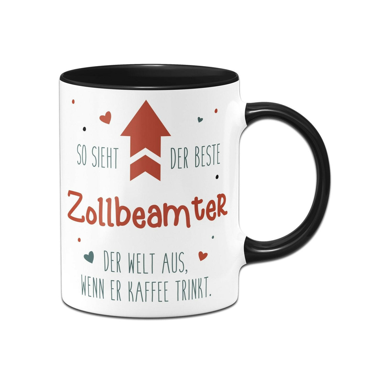 Bild: Tasse - So sieht der beste Zollbeamter der Welt aus, wenn er Kaffee trinkt. Geschenkidee