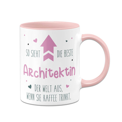 Bild: Tasse - So sieht die beste Architektin der Welt aus, wenn sie Kaffee trinkt. Geschenkidee