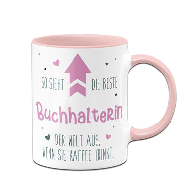 Bild: Tasse - So sieht die beste Buchhalterin der Welt aus, wenn sie Kaffee trinkt. Geschenkidee