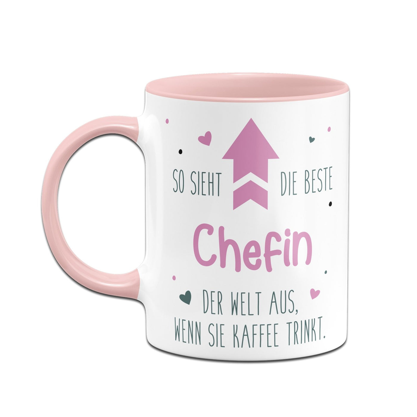 Bild: Tasse - So sieht die beste Chefin der Welt aus, wenn sie Kaffee trinkt. Geschenkidee