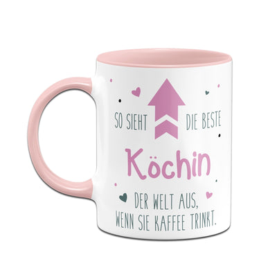 Bild: Tasse - So sieht die beste Köchin der Welt aus, wenn sie Kaffee trinkt. Geschenkidee