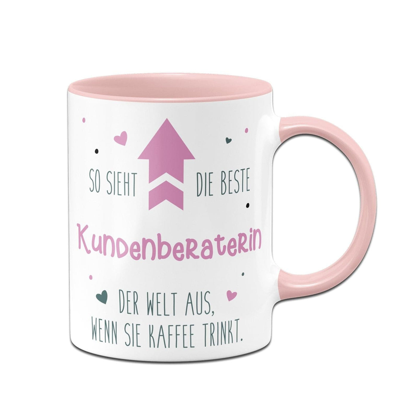 Bild: Tasse - So sieht die beste Kundenberaterin der Welt aus, wenn sie Kaffee trinkt. Geschenkidee