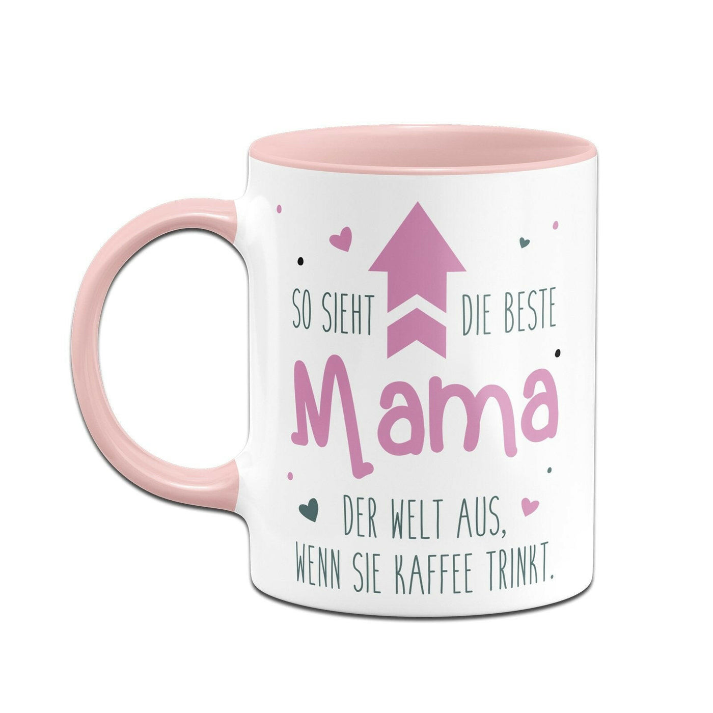 Bild: Tasse - So sieht die beste Mama der Welt aus, wenn sie Kaffee trinkt. Geschenkidee