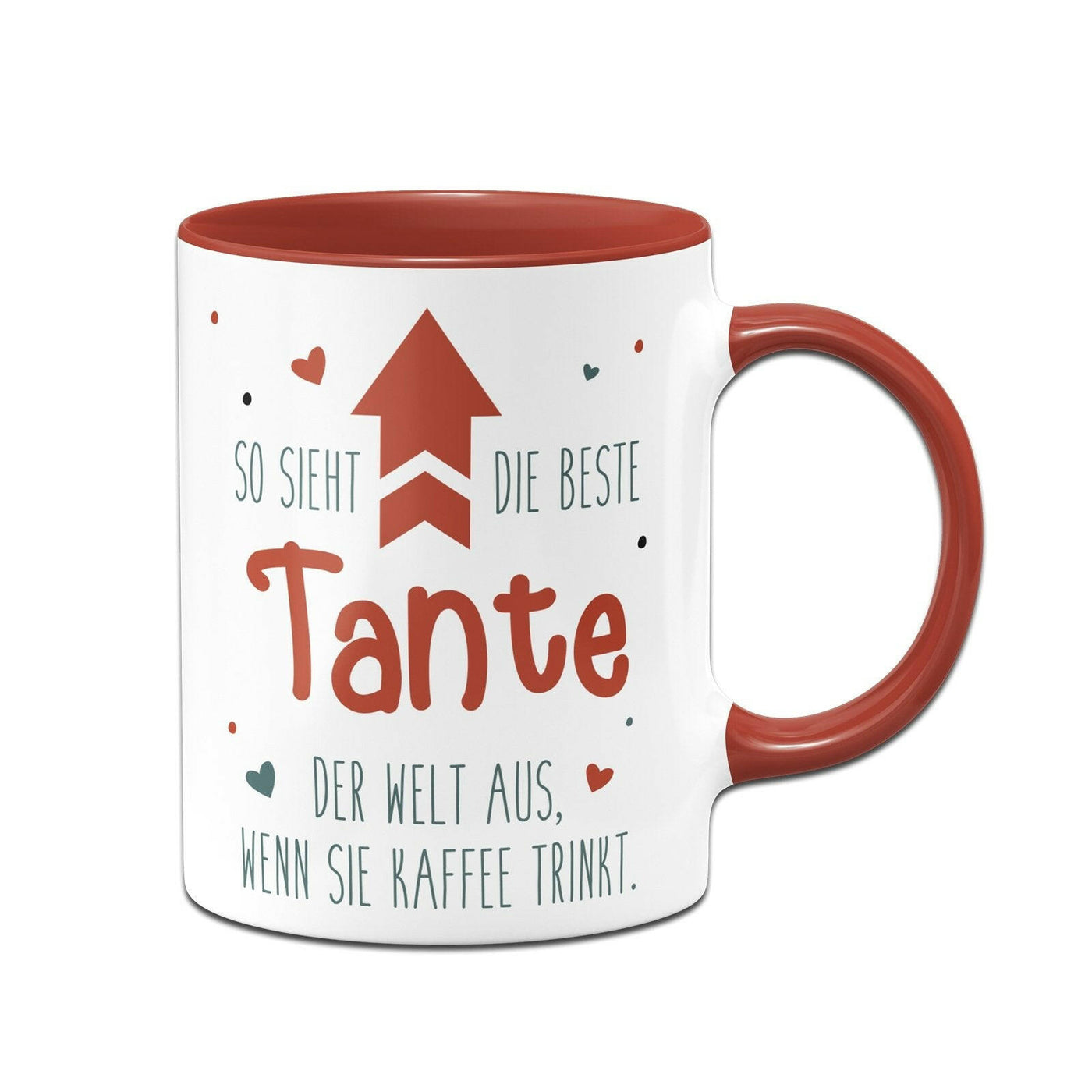 Bild: Tasse - So sieht die beste Tante der Welt aus, wenn sie Kaffee trinkt. Geschenkidee