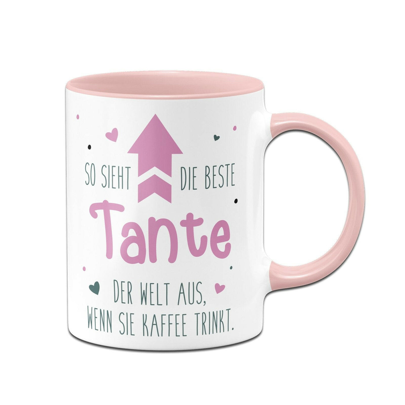 Bild: Tasse - So sieht die beste Tante der Welt aus, wenn sie Kaffee trinkt. Geschenkidee