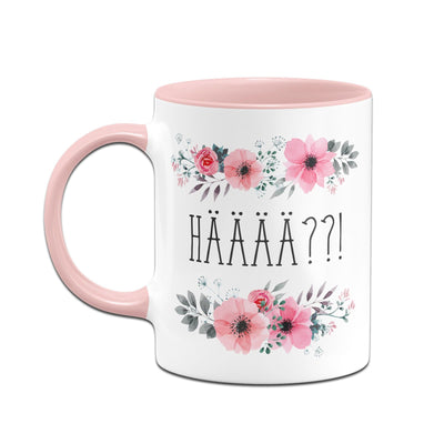 Bild: Tasse - HÄÄÄ Blumig Geschenkidee