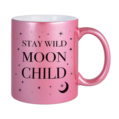 Bild: Tasse - Stay wild Moon Child - Metallictasse Geschenkidee