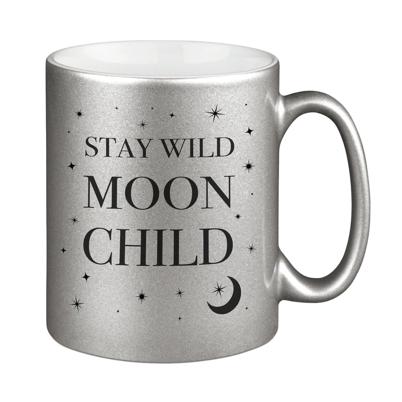 Bild: Tasse - Stay wild Moon Child - Metallictasse Geschenkidee