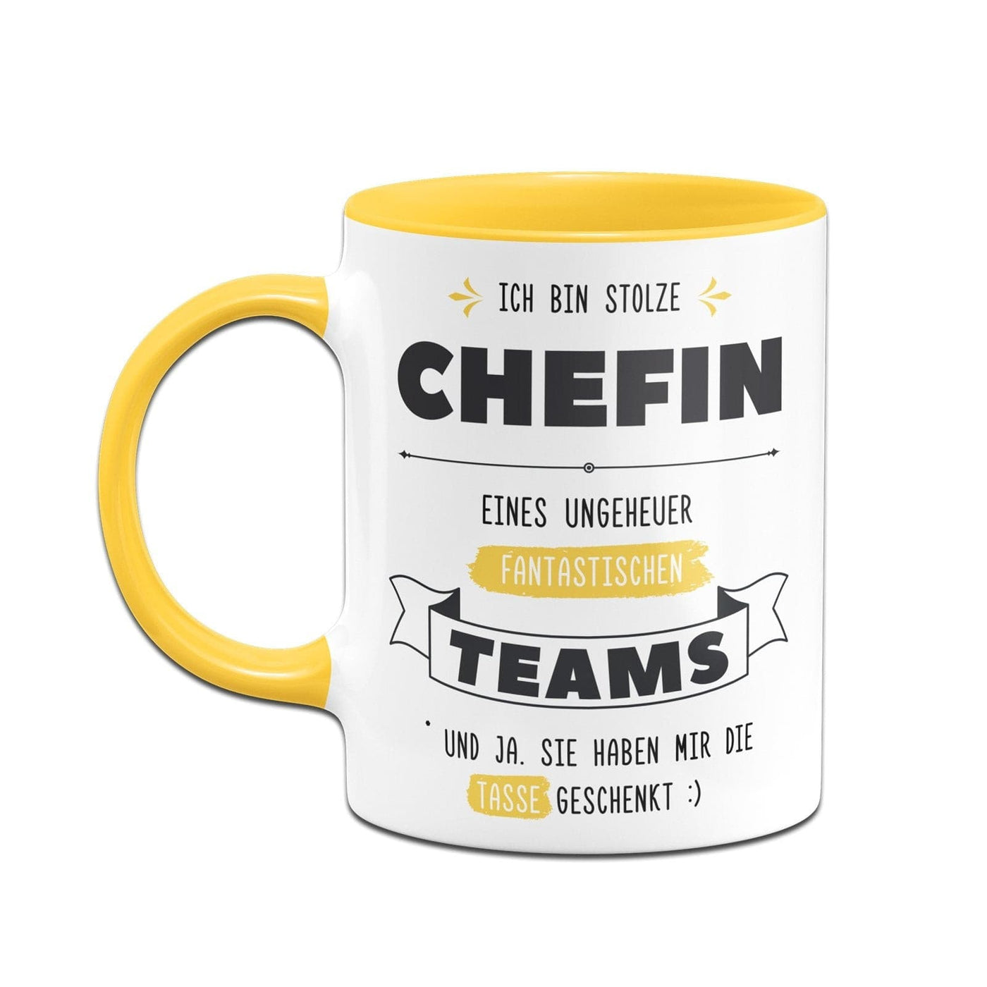 Bild: Tasse - Stolze Chefin eines fantastischen Teams - V2 Geschenkidee