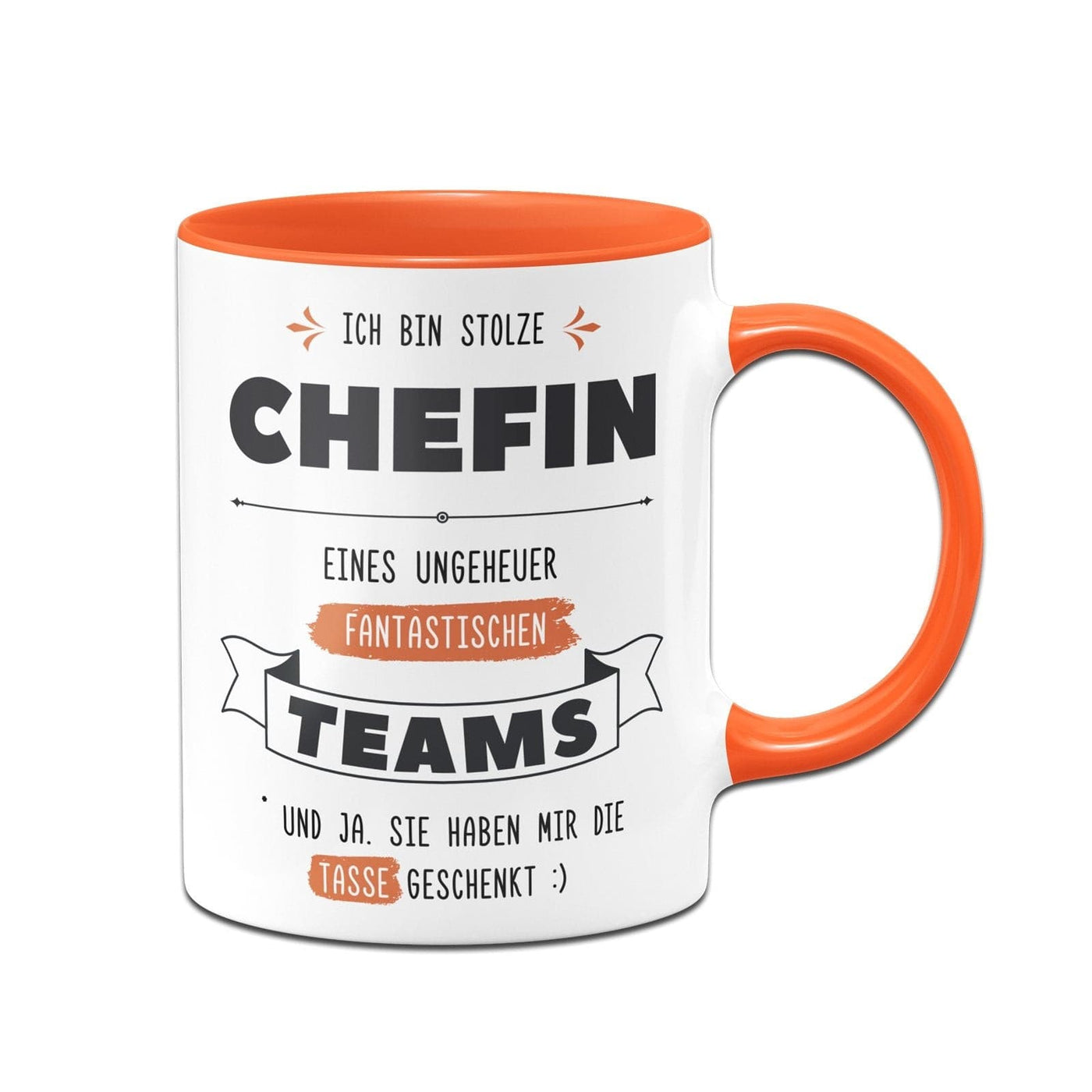 Bild: Tasse - Stolze Chefin eines fantastischen Teams - V2 Geschenkidee