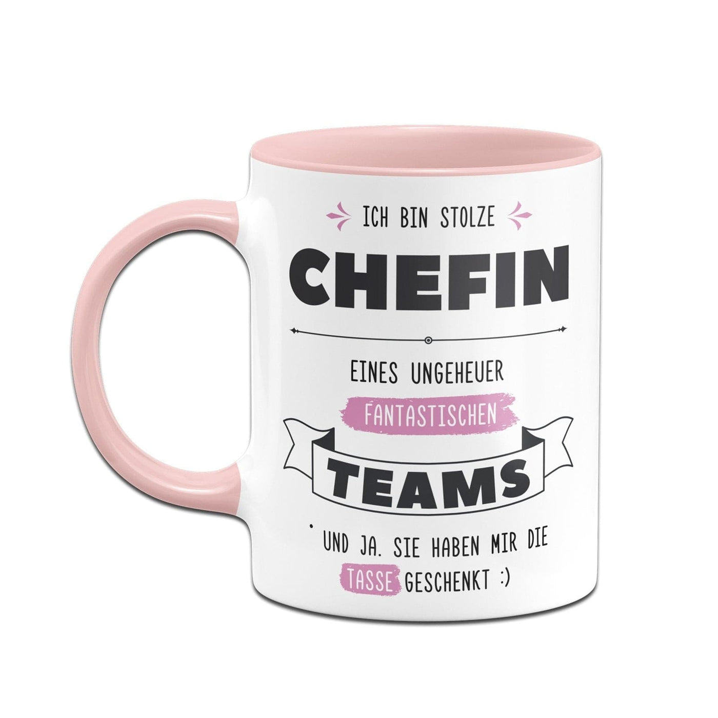 Bild: Tasse - Stolze Chefin eines fantastischen Teams - V2 Geschenkidee