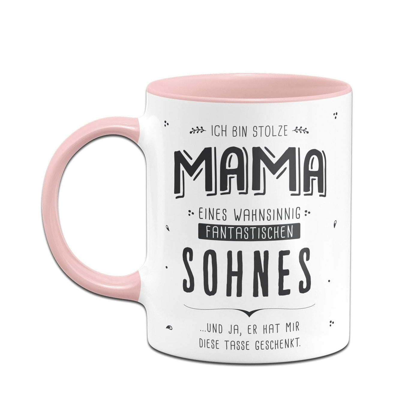 Bild: Tasse - Stolze Mama eines fantastischen Sohnes - V2 Geschenkidee