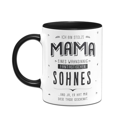 Bild: Tasse - Stolze Mama eines fantastischen Sohnes - V2 Geschenkidee