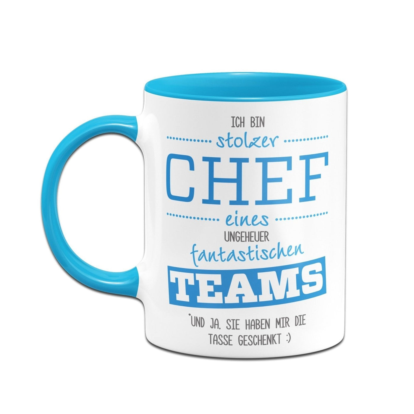 Bild: Tasse - Stolzer Chef eines fantastischen Teams Geschenkidee