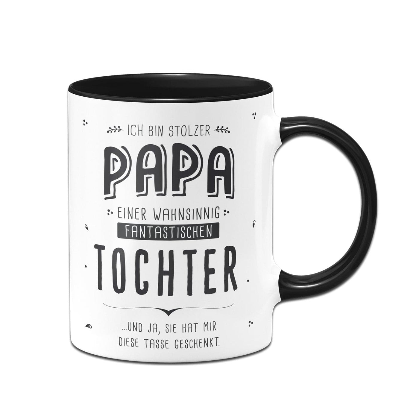 Bild: Tasse - Stolzer Papa einer fantastischen Tochter - V2 Geschenkidee