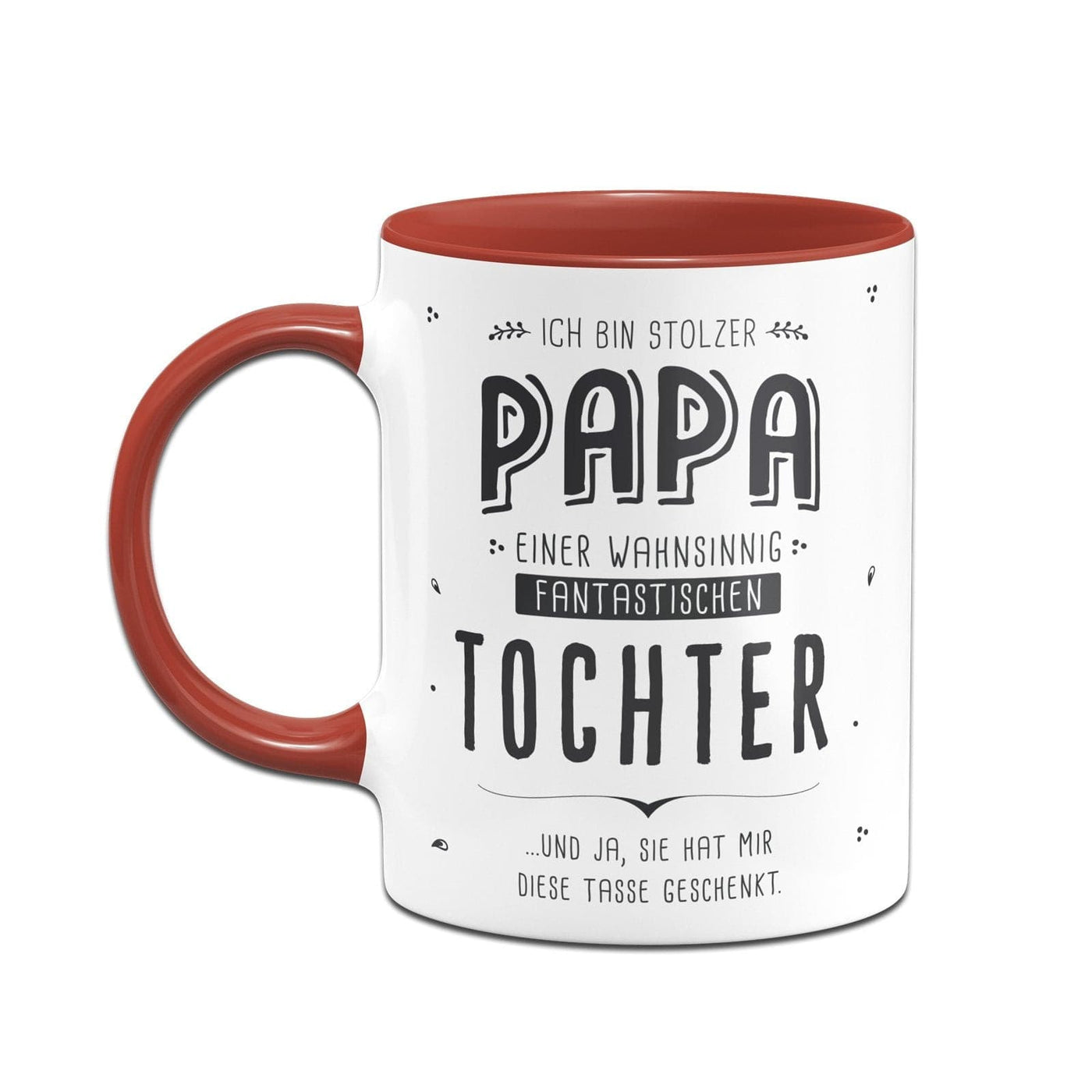 Bild: Tasse - Stolzer Papa einer fantastischen Tochter - V2 Geschenkidee