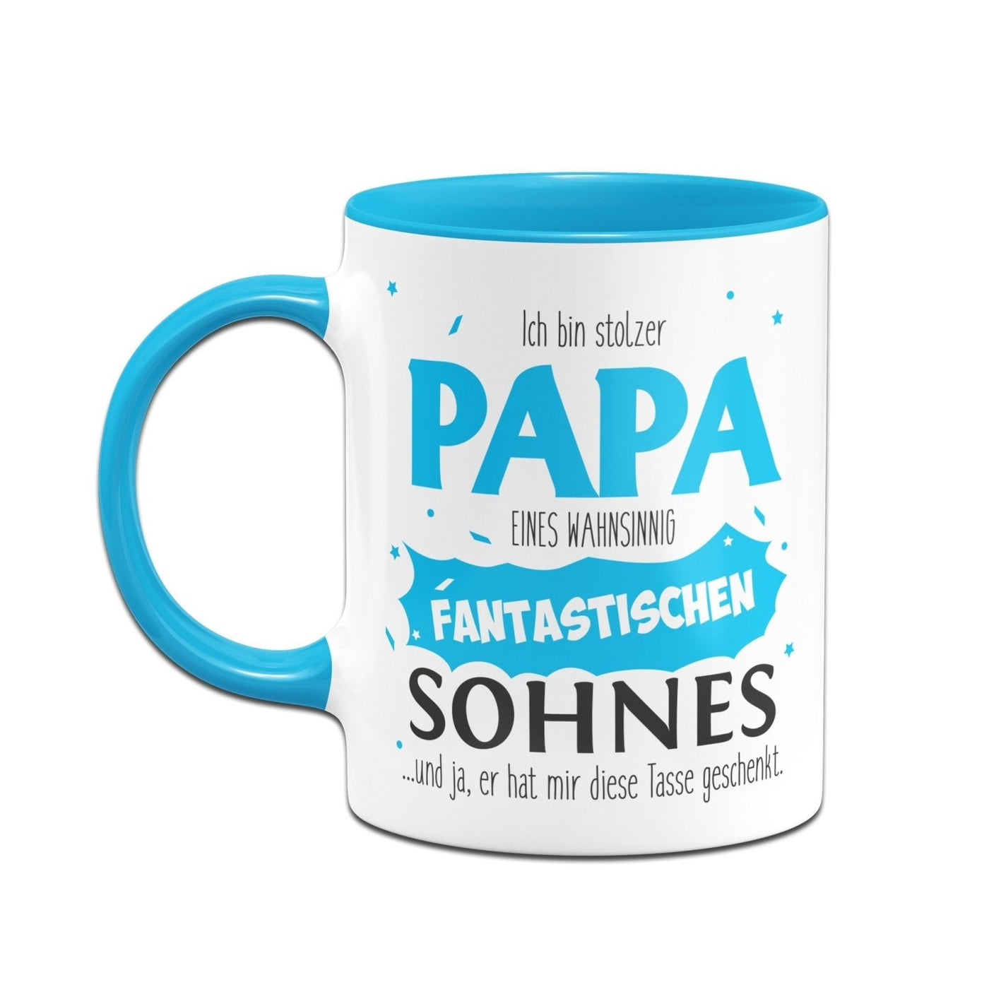 Bild: Tasse - Stolzer Papa eines fantastischen Sohnes Geschenkidee