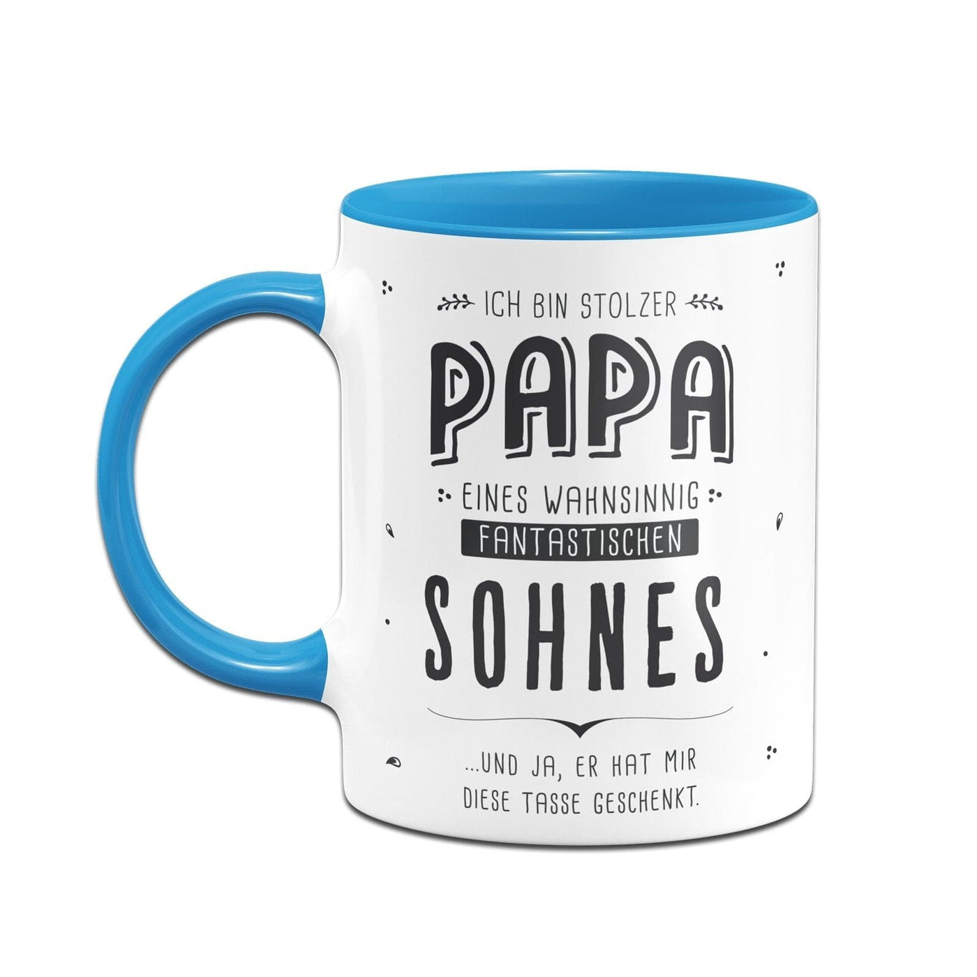 Bild: Tasse - Stolzer Papa eines fantastischen Sohnes - V2 Geschenkidee