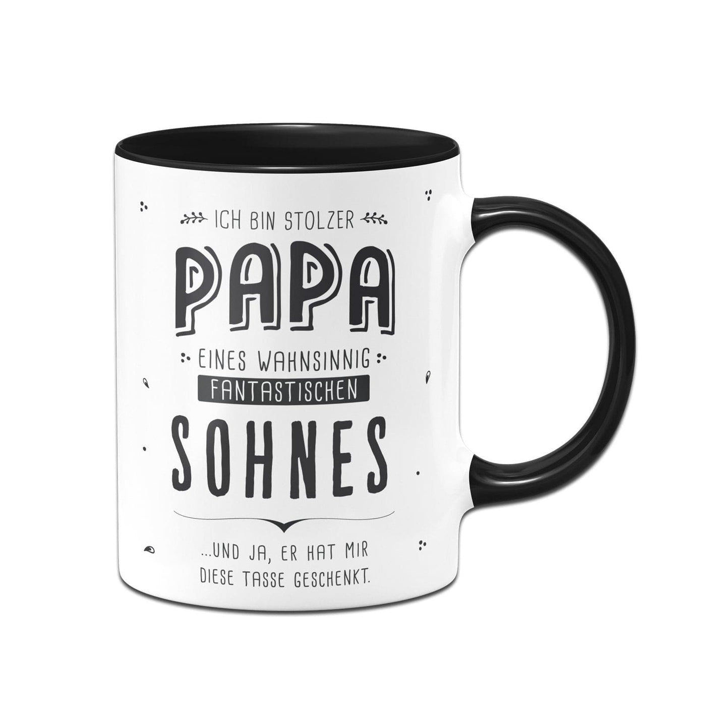 Bild: Tasse - Stolzer Papa eines fantastischen Sohnes - V2 Geschenkidee