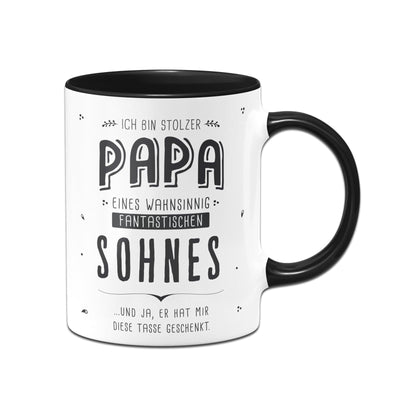 Bild: Tasse - Stolzer Papa eines fantastischen Sohnes - V2 Geschenkidee