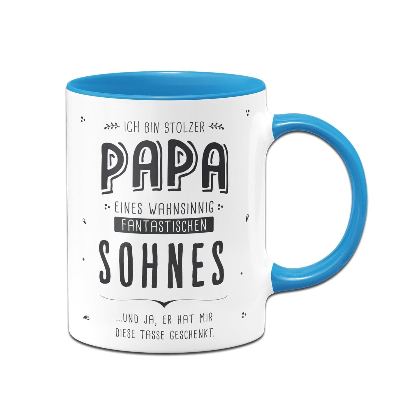 Bild: Tasse - Stolzer Papa eines fantastischen Sohnes - V2 Geschenkidee