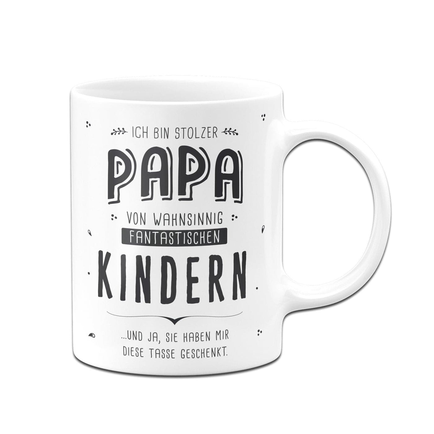 Bild: Tasse - Stolzer Papa von fantastischen Kindern Geschenkidee