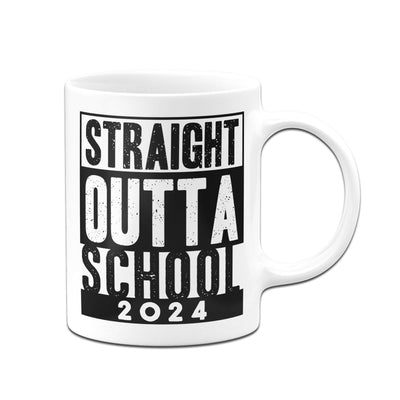 Bild: Tasse - Straight Outta School 2024 Geschenkidee