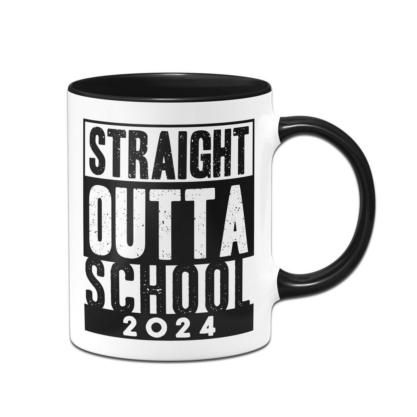 Bild: Tasse - Straight Outta School 2024 Geschenkidee