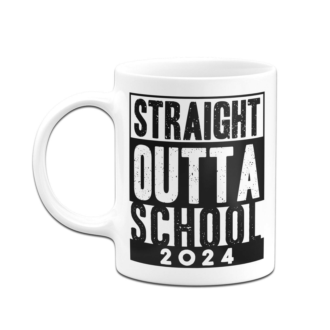 Bild: Tasse - Straight Outta School 2024 Geschenkidee