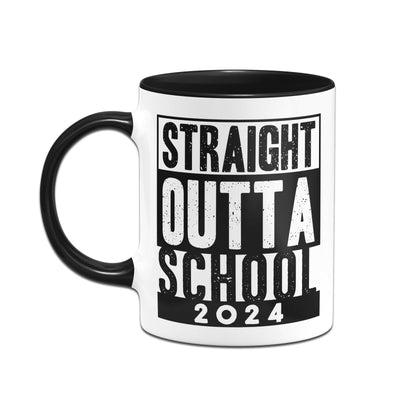 Bild: Tasse - Straight Outta School 2024 Geschenkidee