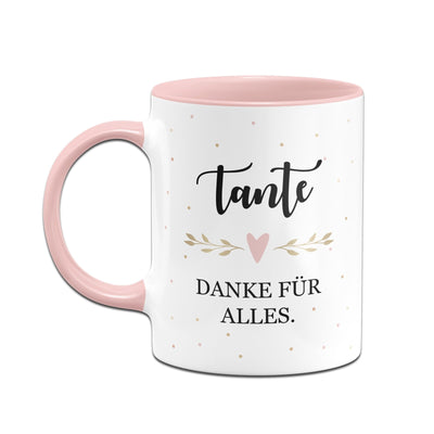 Bild: Tasse - Tante danke für alles. Geschenkidee