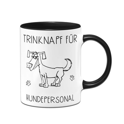 Bild: Tasse - Trinknapf für Hundepersonal V2 Geschenkidee