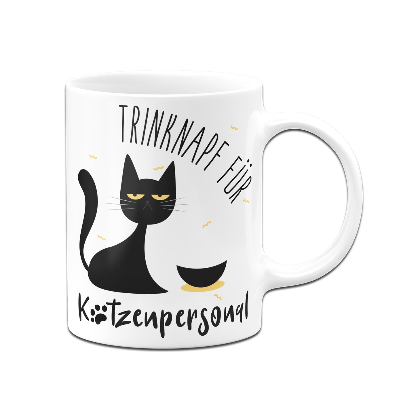 Bild: Tasse - Trinknapf für Katzenpersonal Geschenkidee