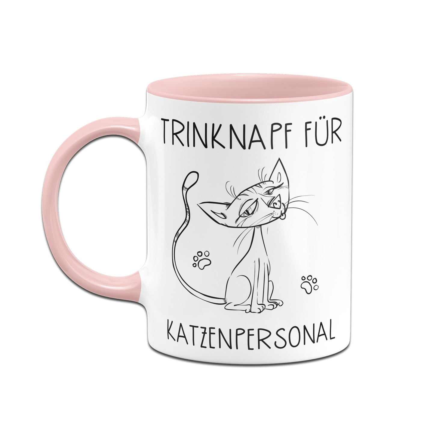 Bild: Tasse - Trinknapf für Katzenpersonal V2 Geschenkidee