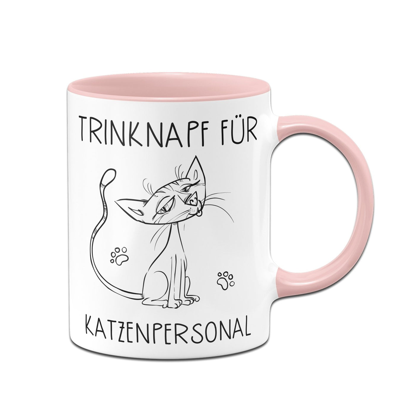 Bild: Tasse - Trinknapf für Katzenpersonal V2 Geschenkidee