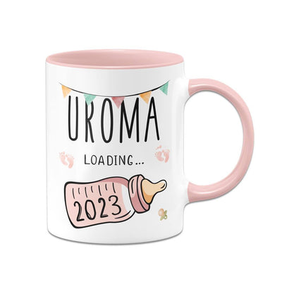 Bild: Tasse - Uroma loading mit Babyflasche Geschenkidee