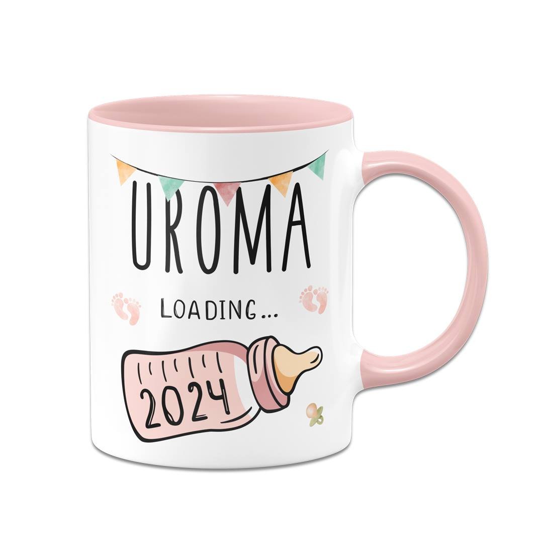 Bild: Tasse - Uroma loading mit Babyflasche Geschenkidee