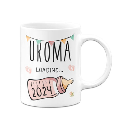 Bild: Tasse - Uroma loading mit Babyflasche Geschenkidee