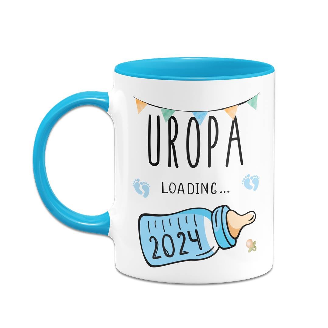 Bild: Tasse - Uropa loading mit Babyflasche Geschenkidee