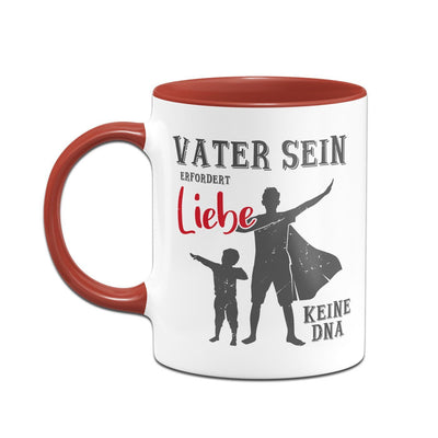 Bild: Tasse - Vater sein erfordert Liebe keine DNA Geschenkidee