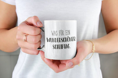 Bild: Tasse - Was für ein wunderschöner Scheißtag. - Pure Statement Geschenkidee